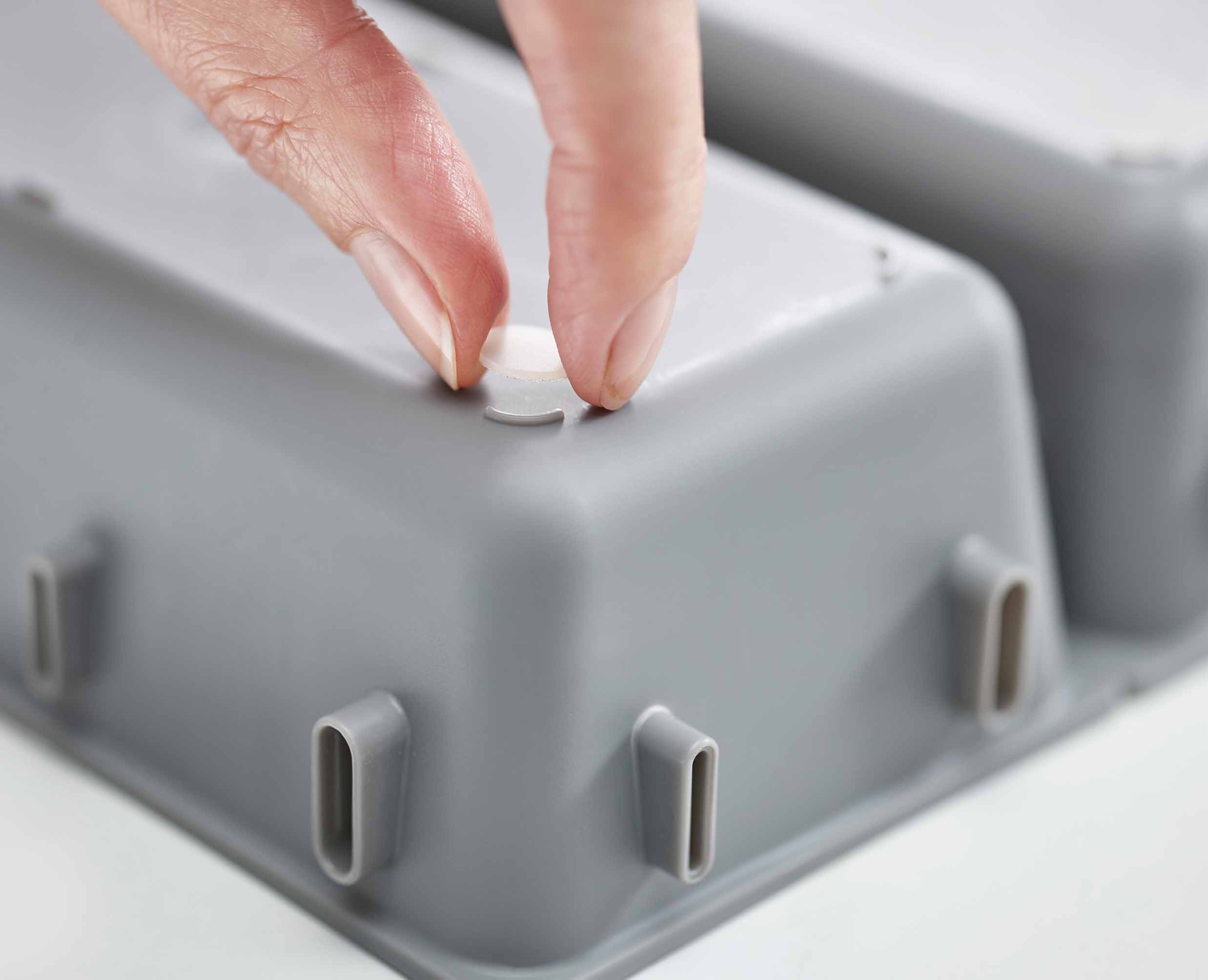 Blox™ 10-piece Gray Drawer Organizer Set - Image 5