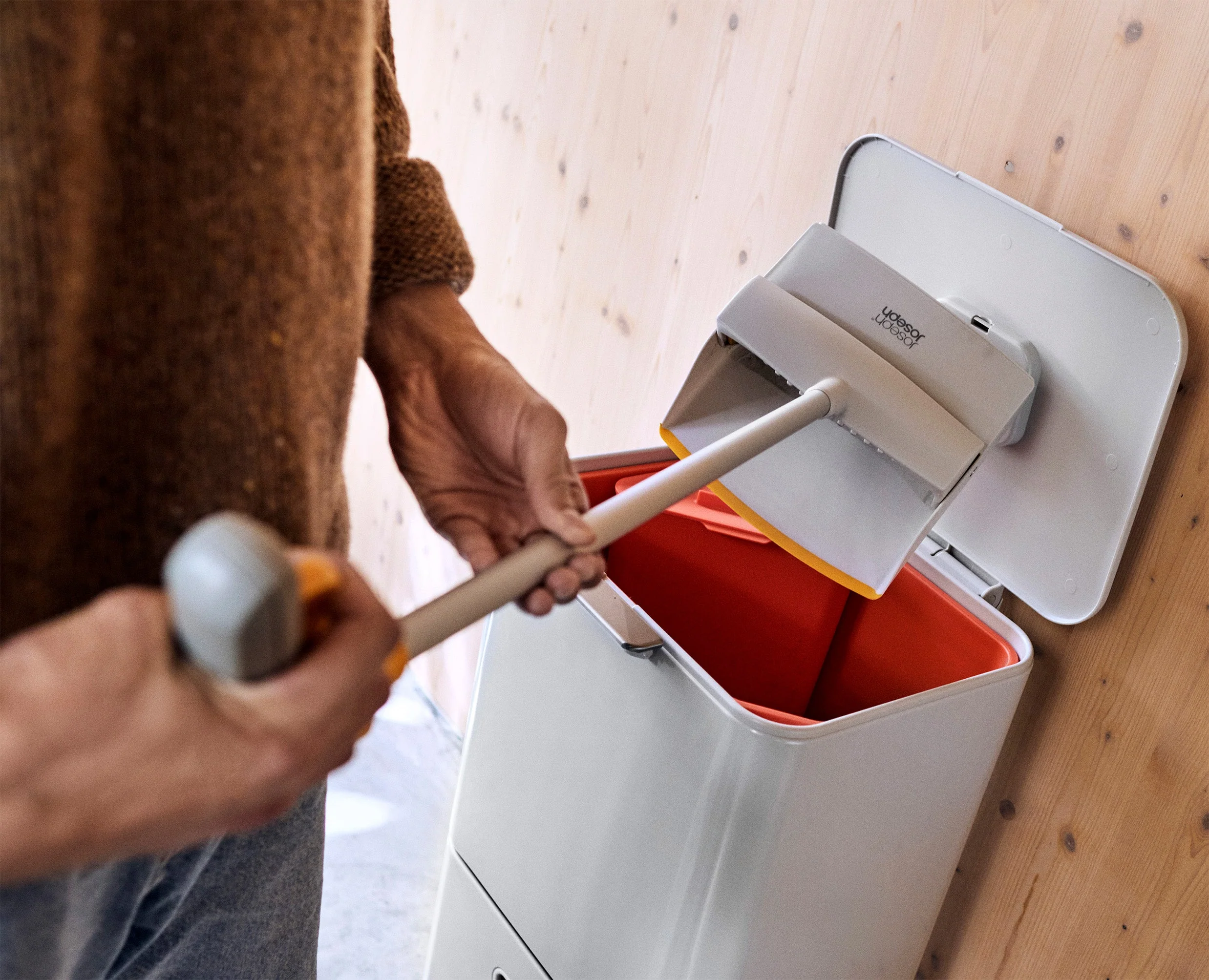 CleanTech™ Dustpan & Broom Sweep Set - Image 4