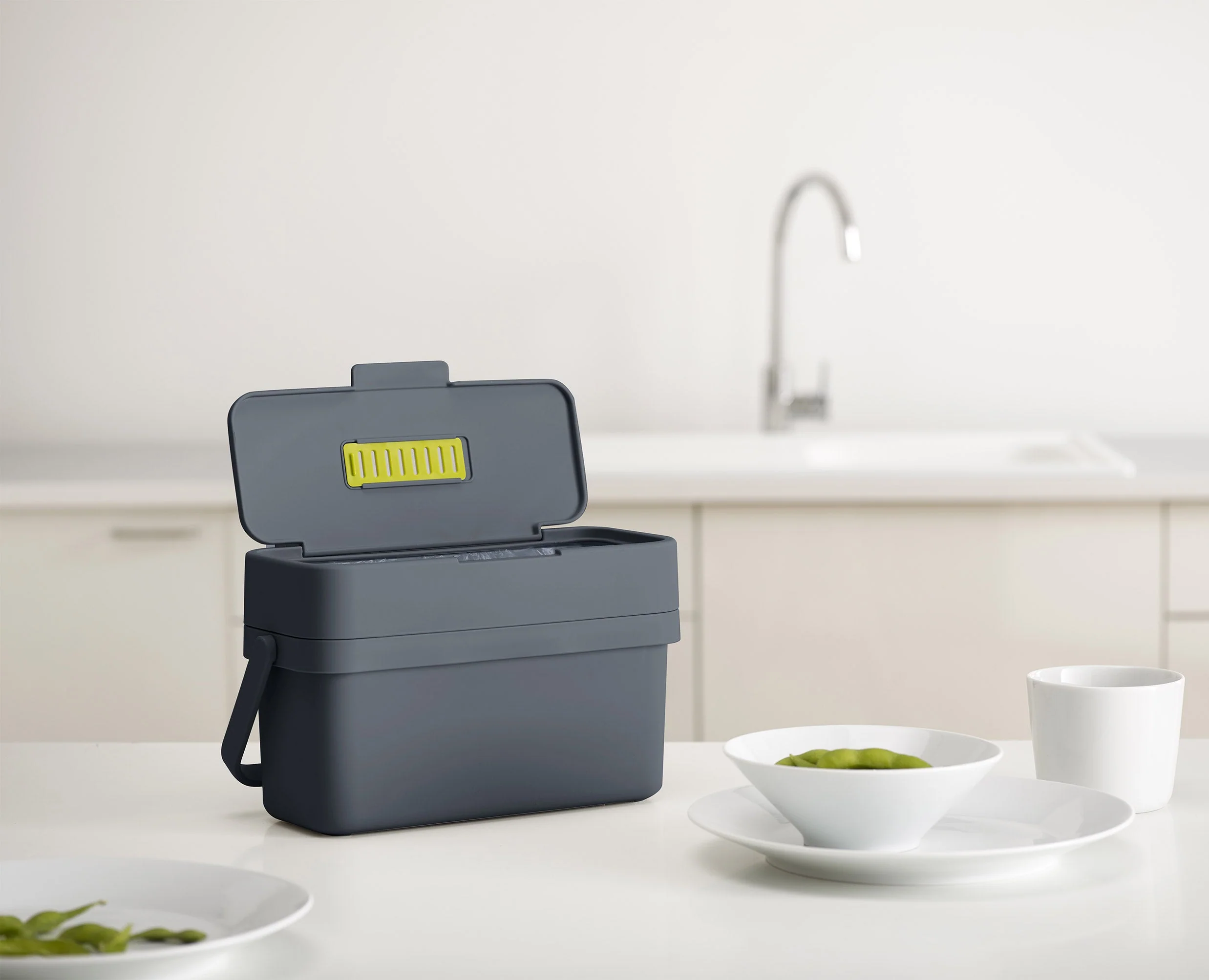 Compo™ 4L Gray Food Waste Caddy Starter Set - Image 5