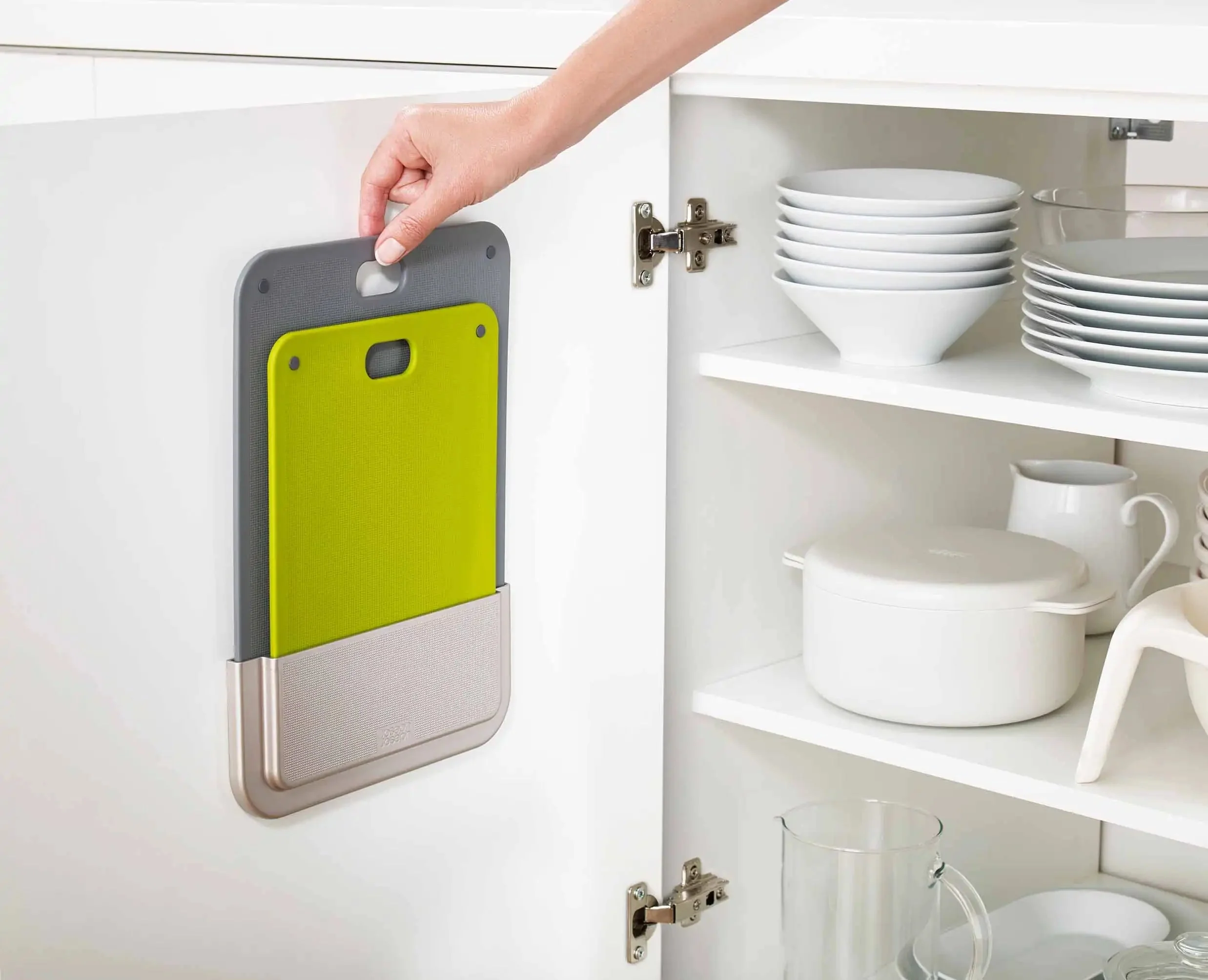 DoorStore™ Chop 2-piece Gray Chopping Board Set - Image 3