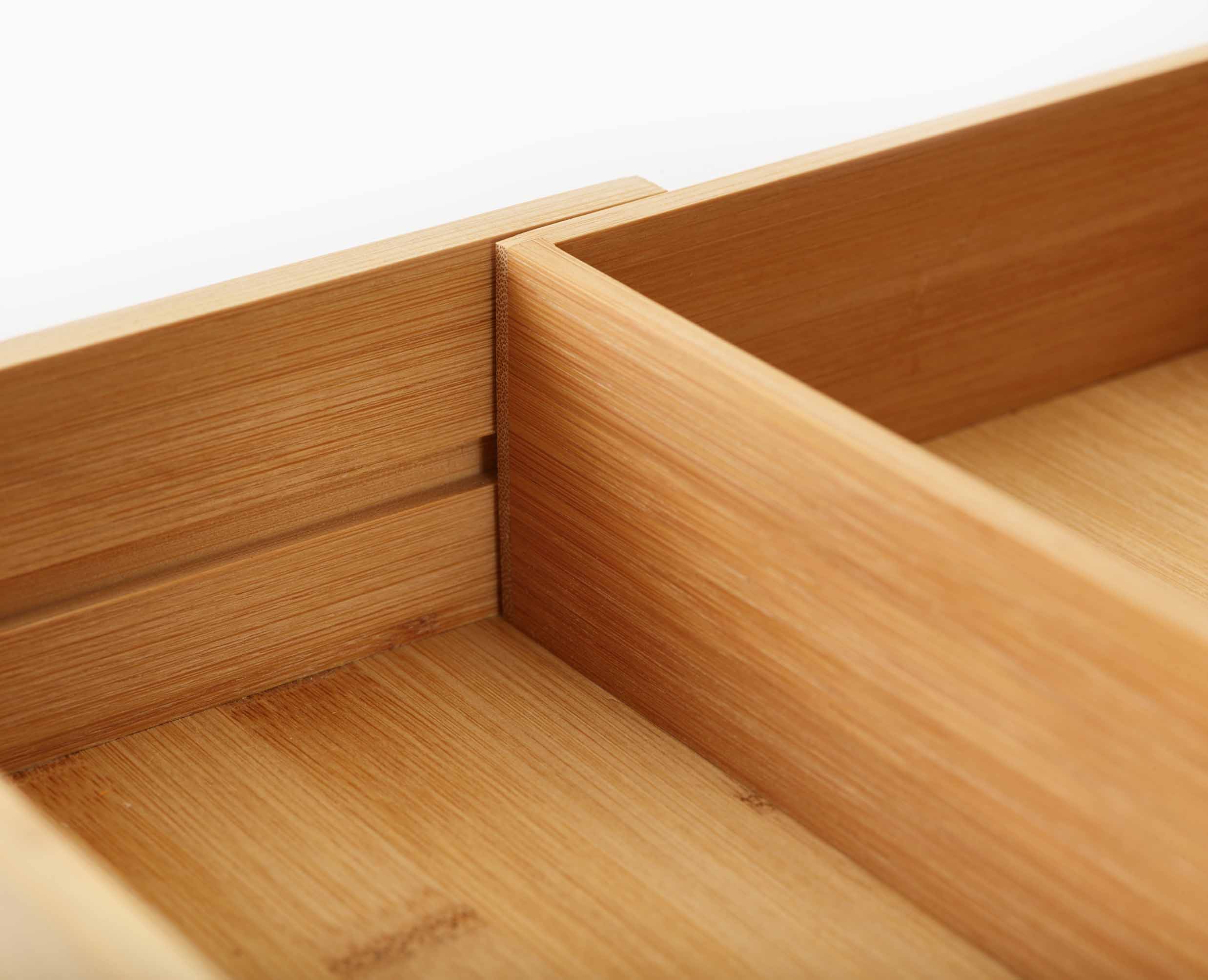 DrawerStore™ Bamboo Expanding Cutlery, Utensil & Gadgets Organizer - Image 6