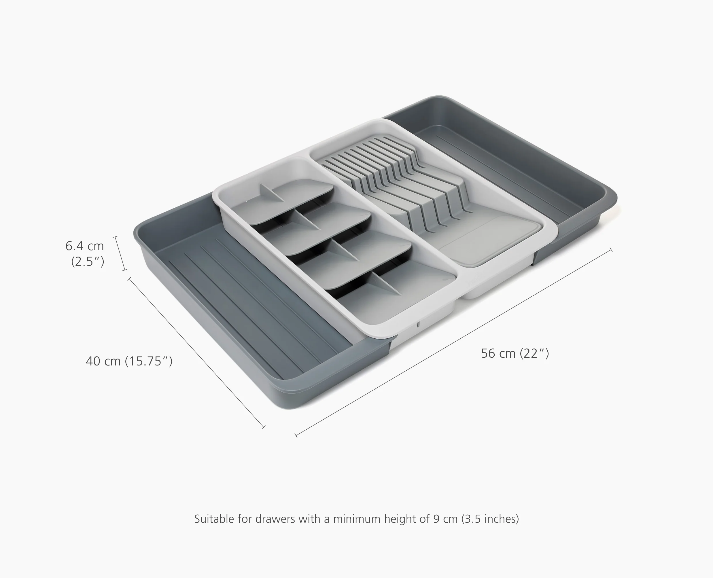 DrawerStore™ Expanding Tiered Cutlery, Utensil, Gadget & Knife Organizer - Image 7