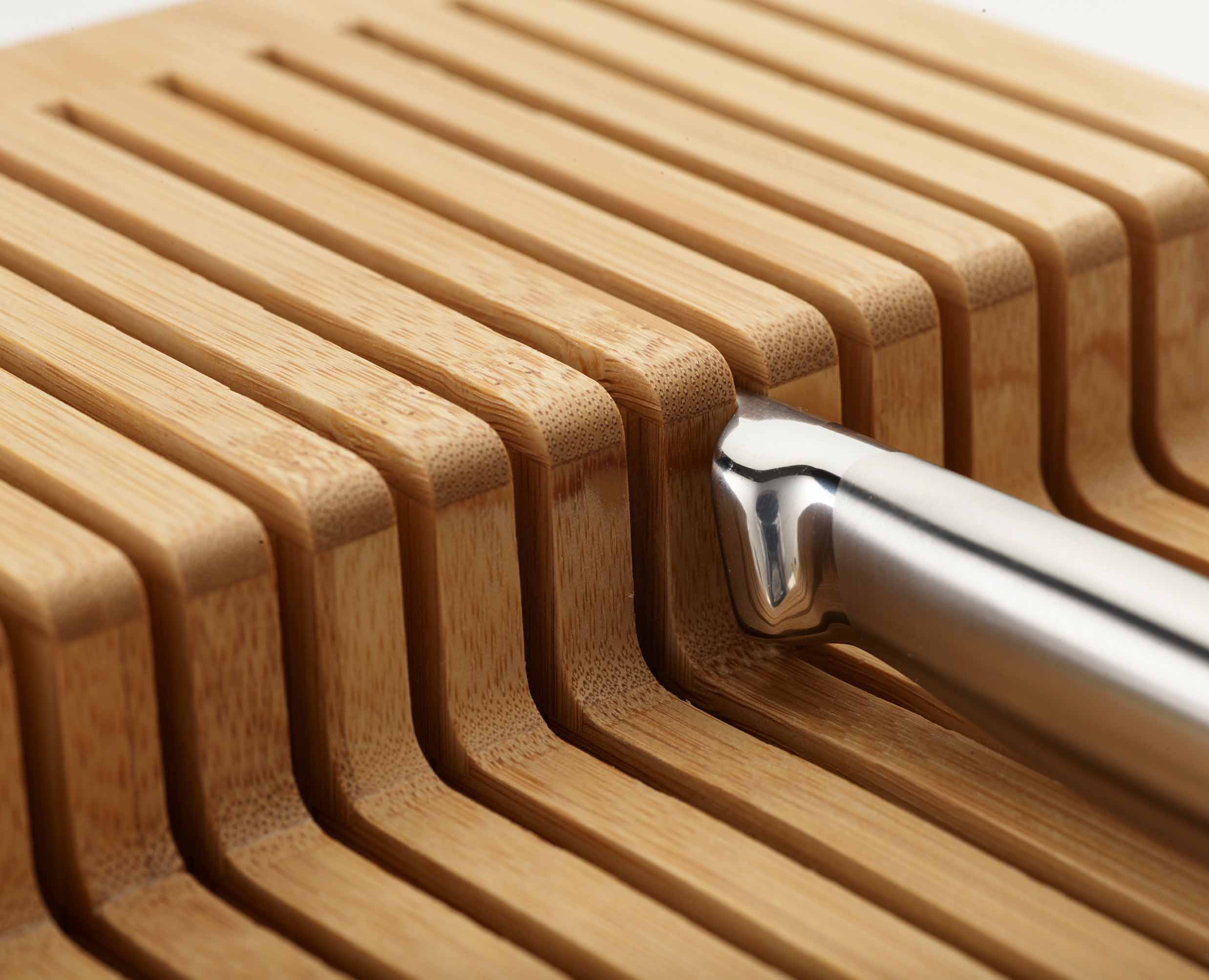 DrawerStore™ Bamboo Large 2-tier Knife Organizer - Image 7