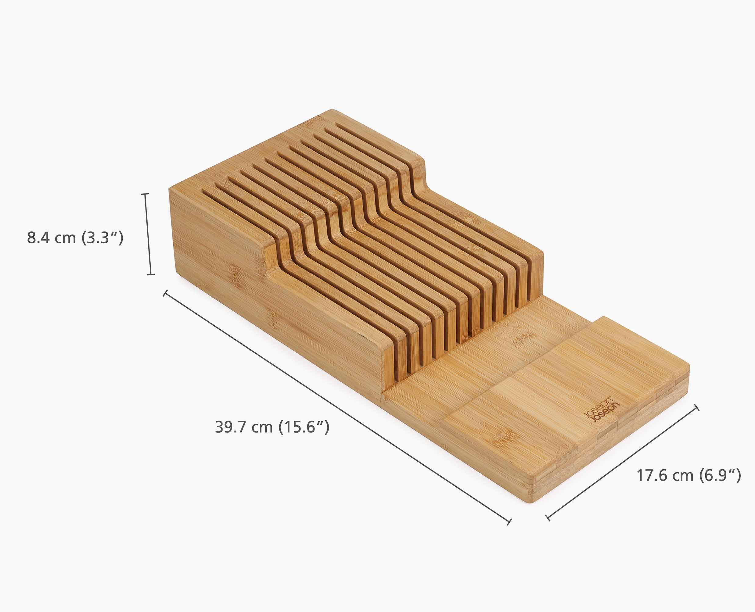 DrawerStore™ Bamboo Large 2-tier Knife Organizer - Image 9