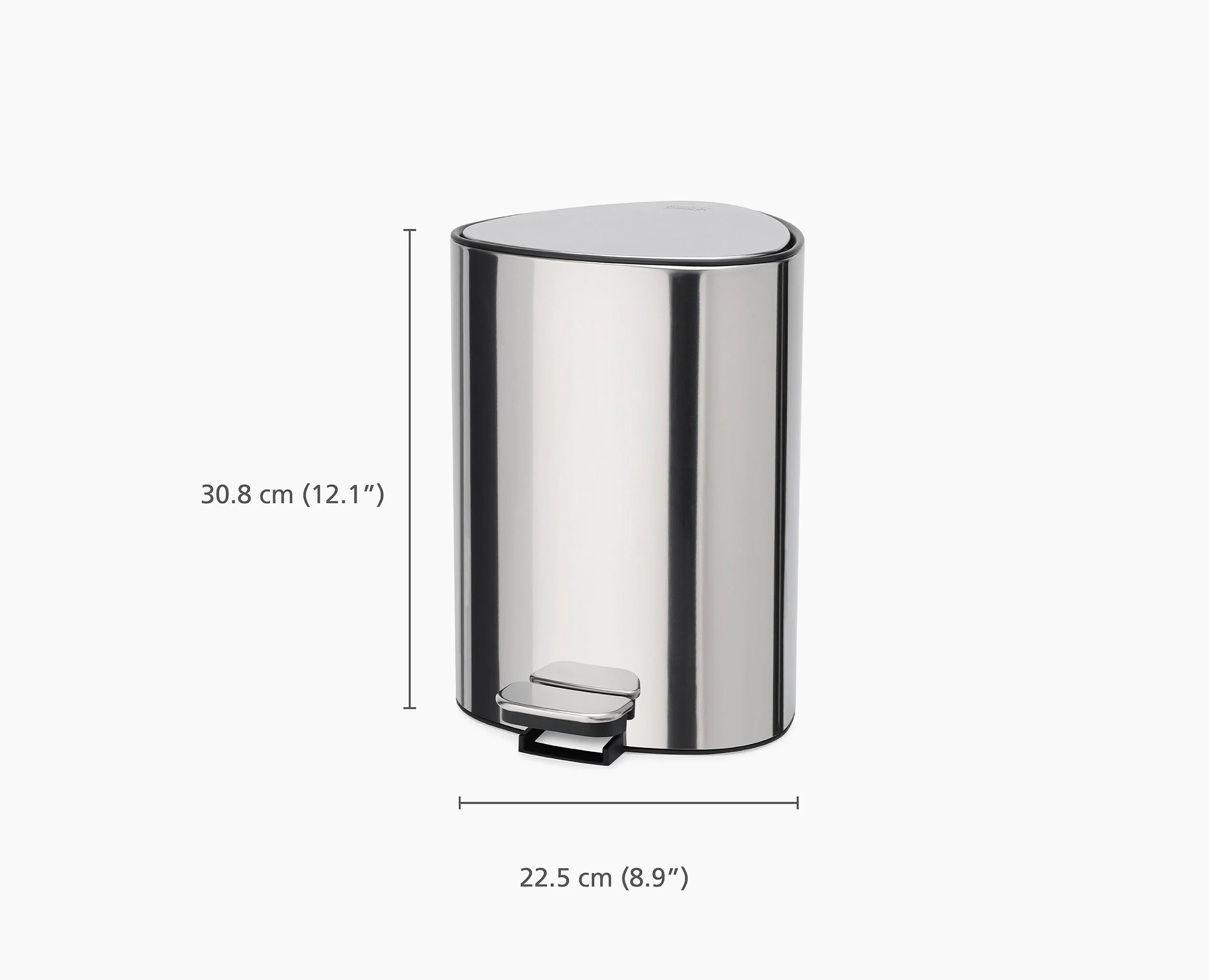 EasyStore™ Luxe 5L Stainless-steel Bathroom Pedal Trash Can - Image 7
