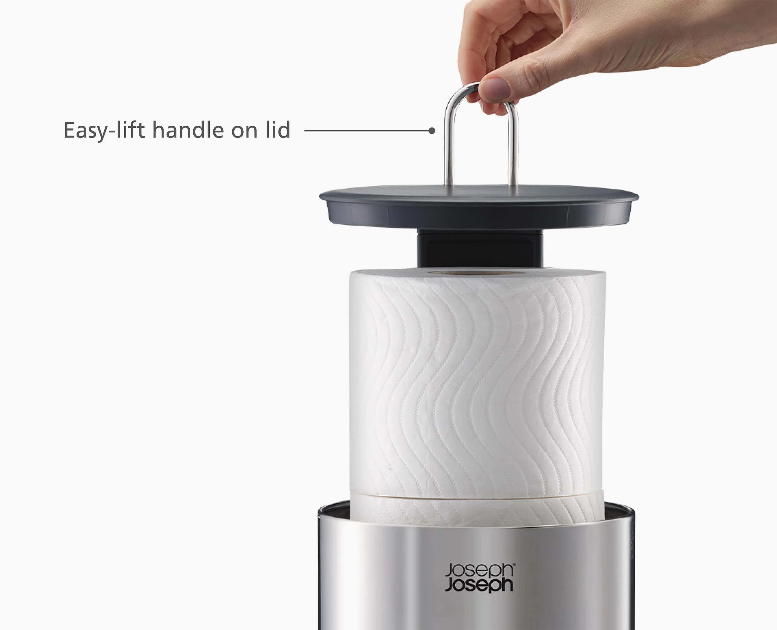 Easystore™ Luxe Stainless-steel Concealed Toilet Paper Holder - Image 6