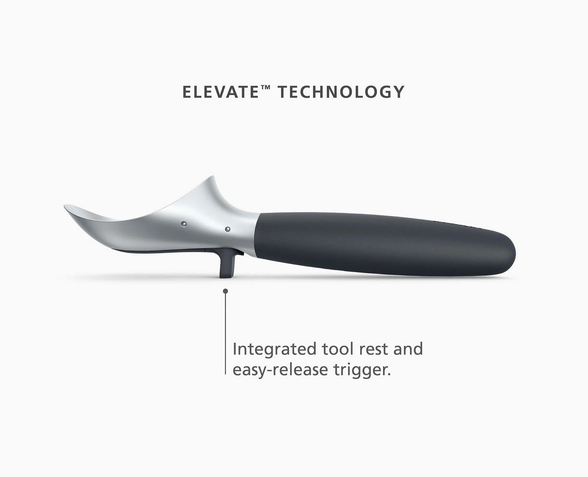 Elevate™ Gray Ice-cream Scoop - Image 8