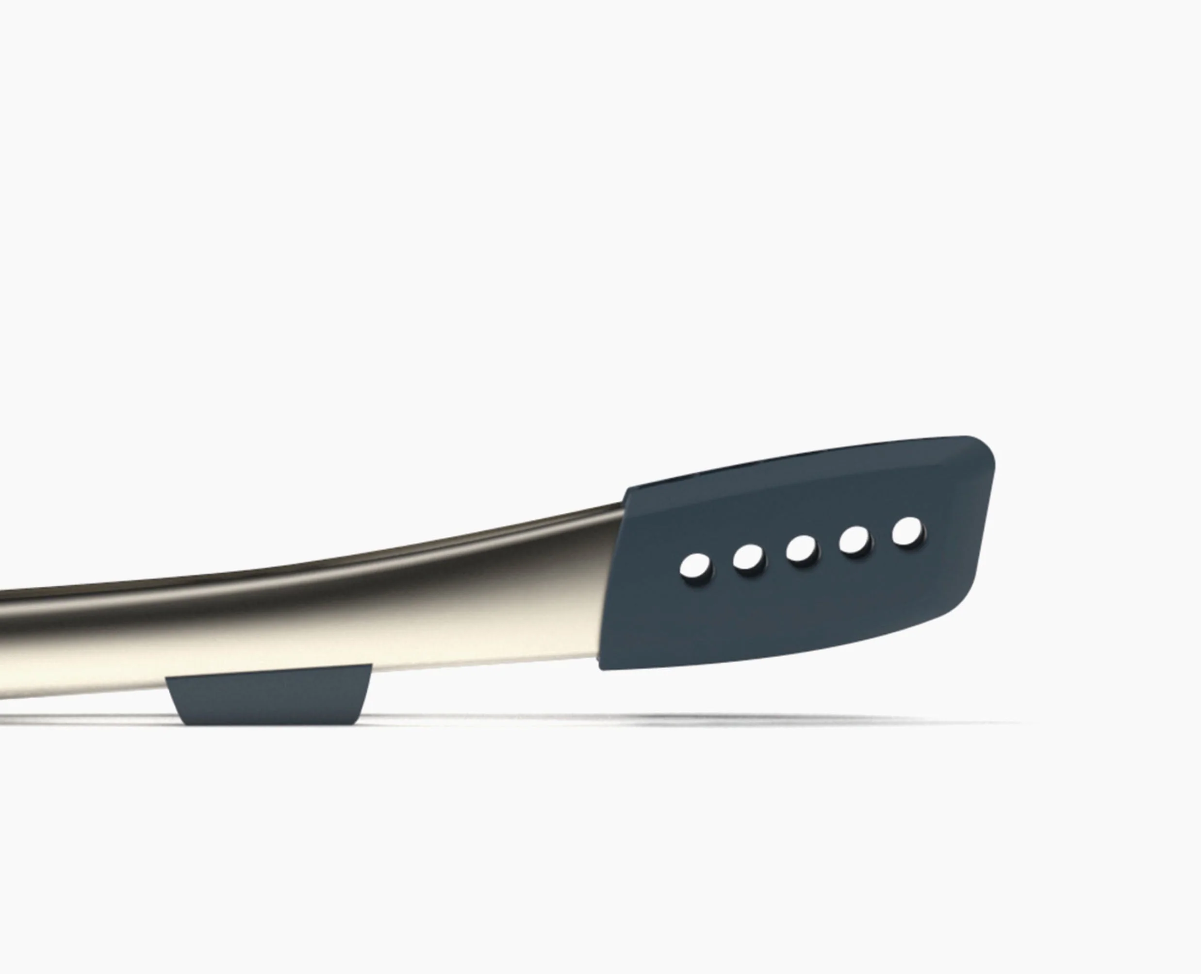 Elevate™ Gray Silicone Steel Tongs - Image 4