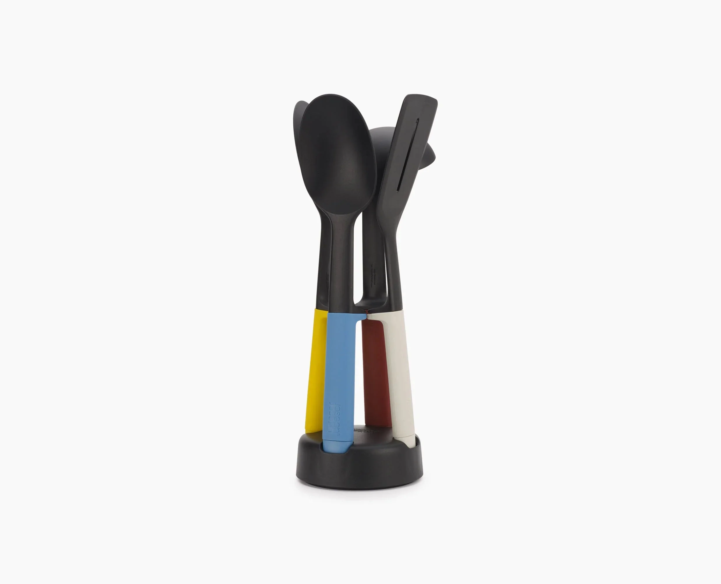 Elevate™ Slim 4-piece Multicolor Utensil Set with Storage Stand - Image 4