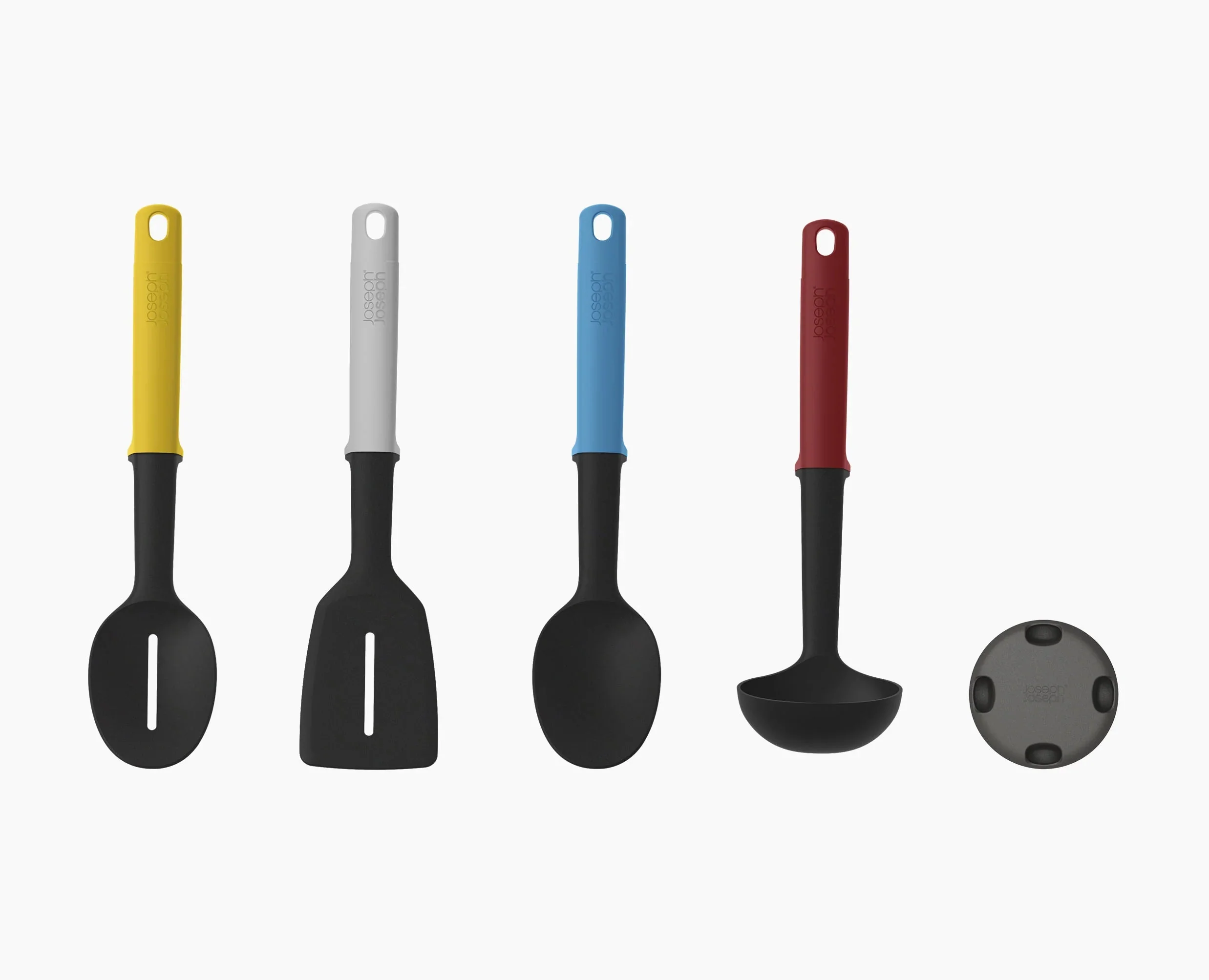 Elevate™ Slim 4-piece Multicolor Utensil Set with Storage Stand - Image 8