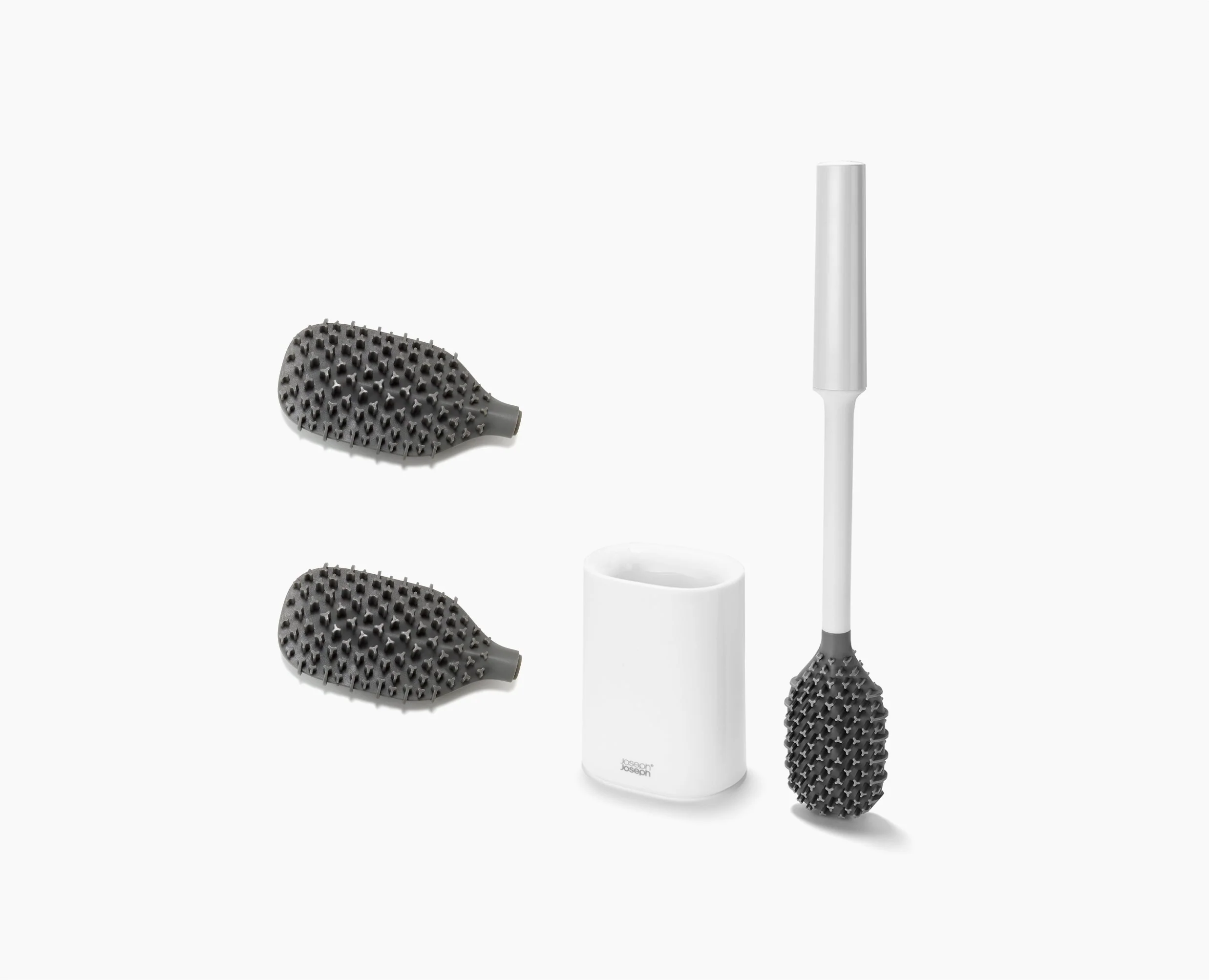 Flex™ TriBlade Lite White Toilet Brush Starter Set - Image 3