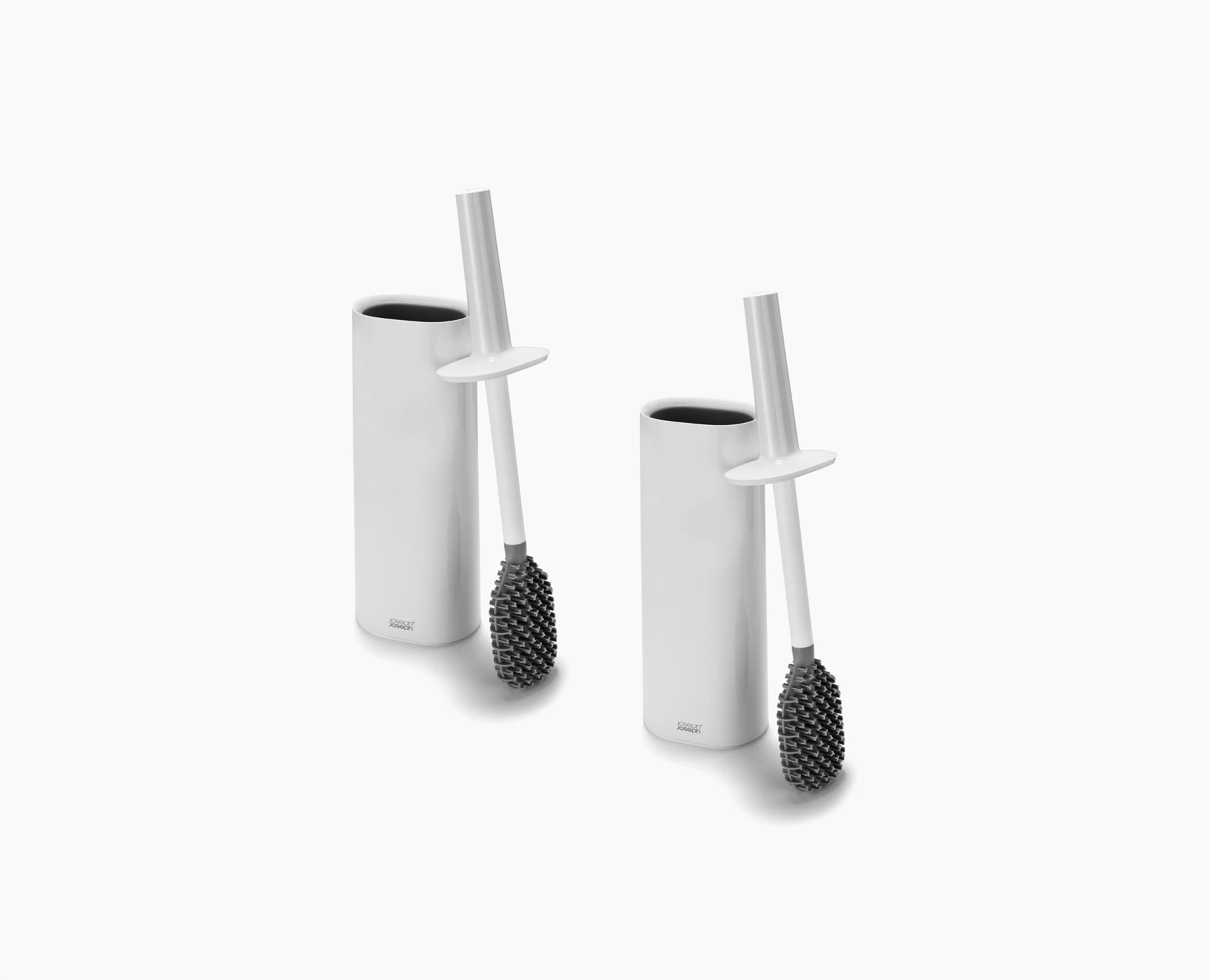 Flex™ TriBlade Pack of 2 White Toilet Brushes - Image 3