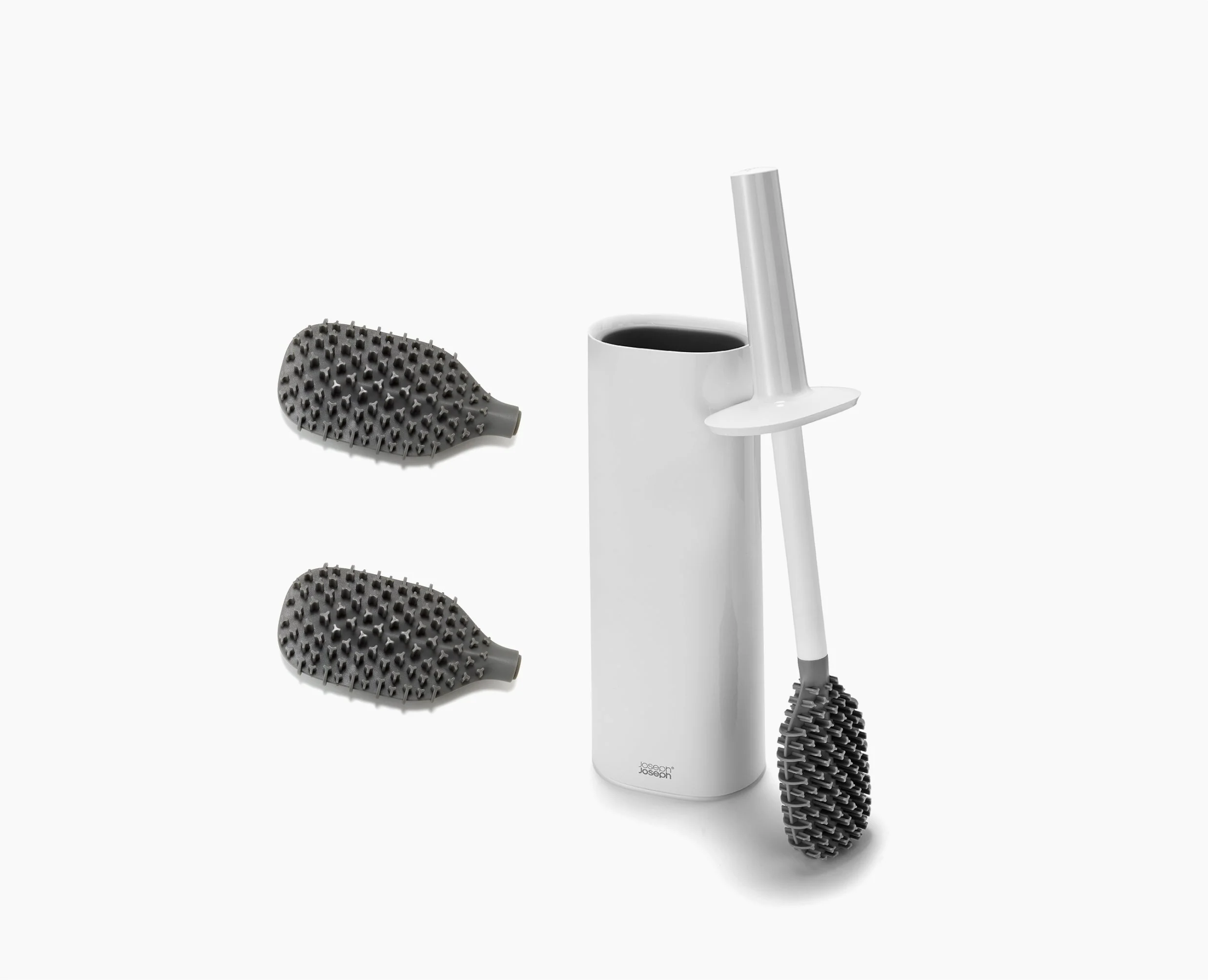 Flex™ TriBlade White Toilet Brush Starter Set - Image 3