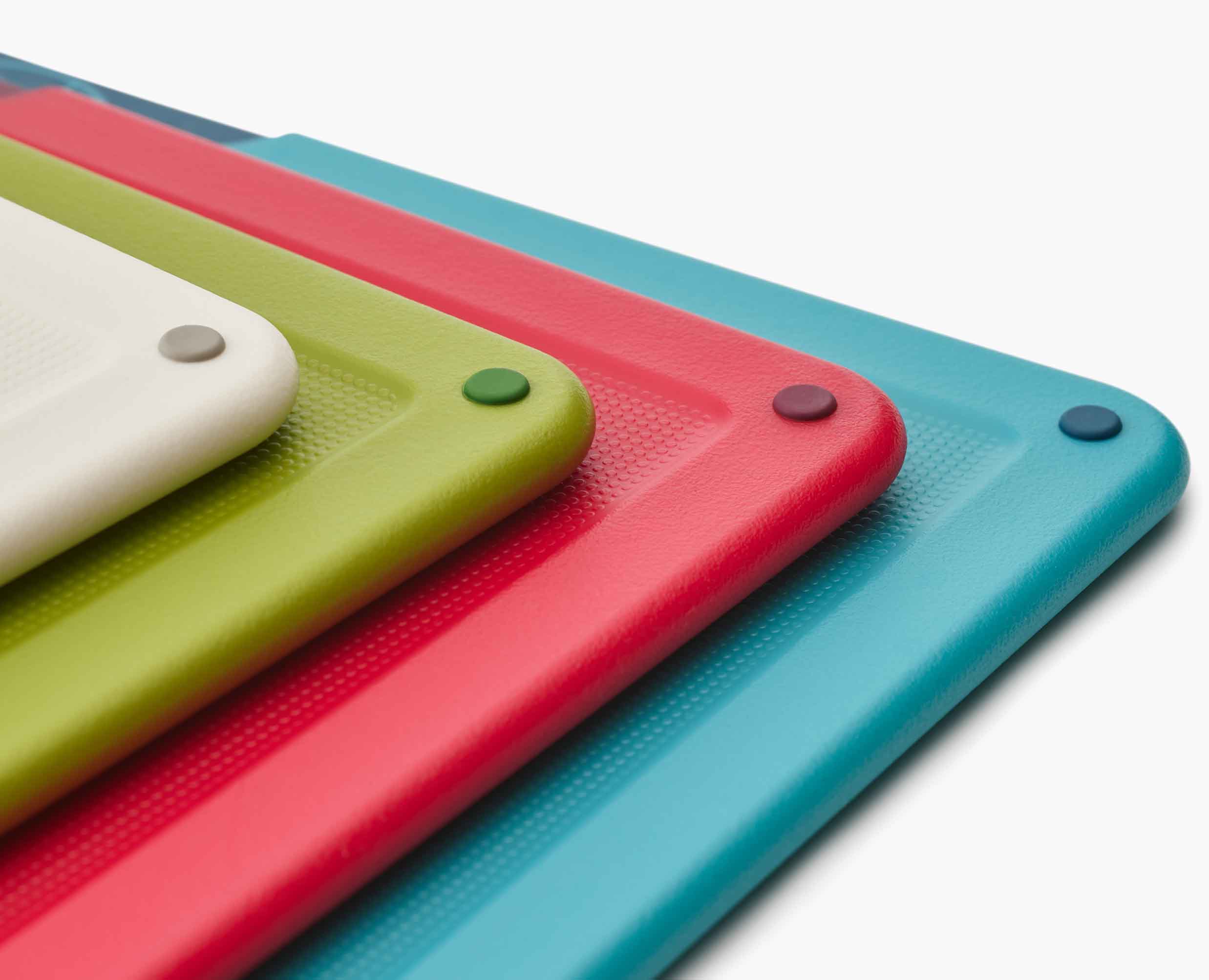 Folio™ Icon 4-piece Multicolor Cutting Board Set with Knife - Image 6