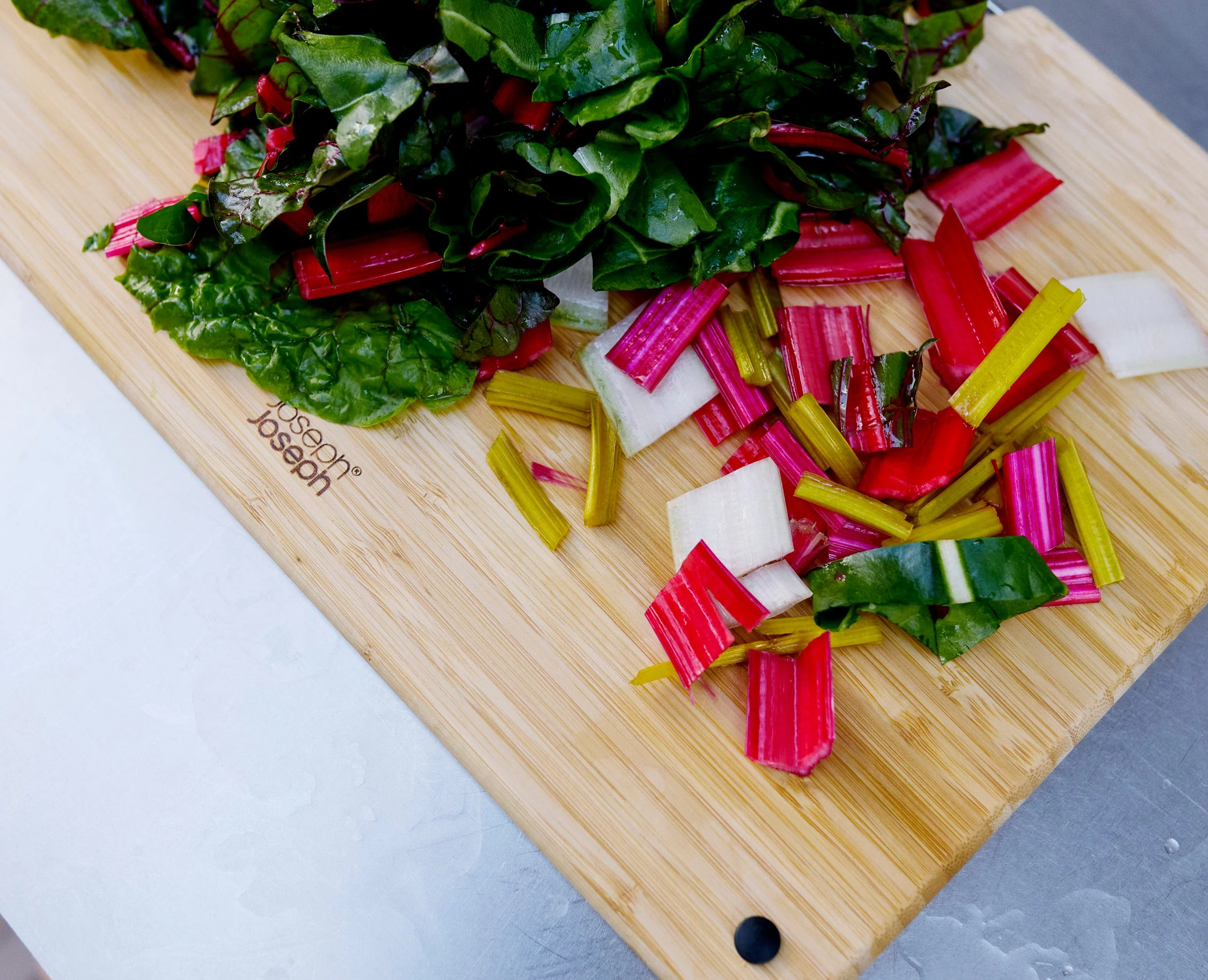 Folio™ Steel Bamboo 3-piece Chopping Board Set - Image 6