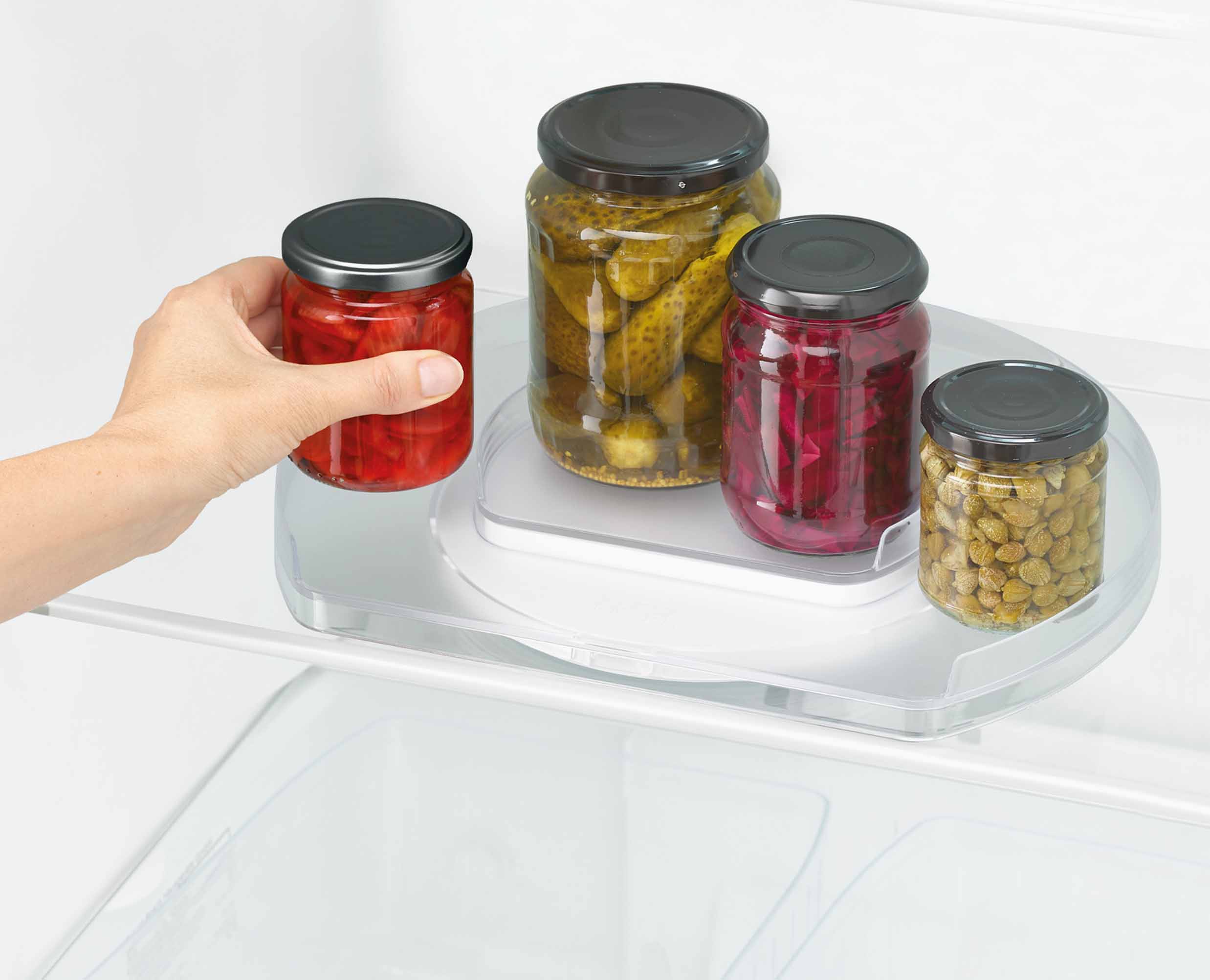 FridgeStore™ Clear Rotating Organizer - Image 5