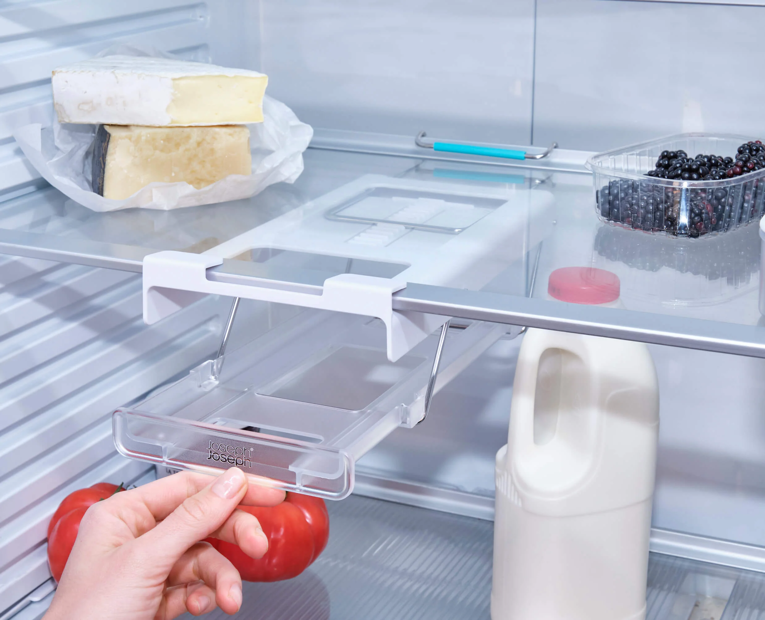 FridgeStore™ Under-Shelf Pack of 2 Collapsible Can Dispensers - Image 5