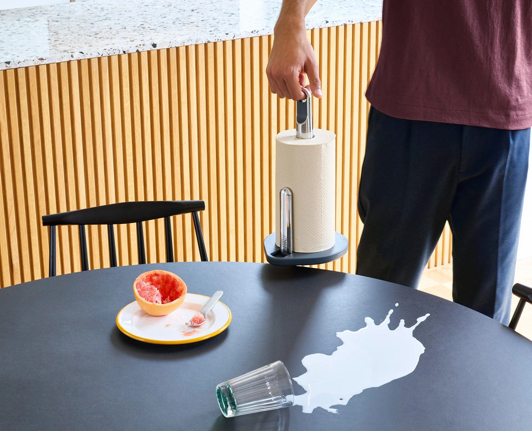Hold™ Gray Paper Towel Holder - Image 3