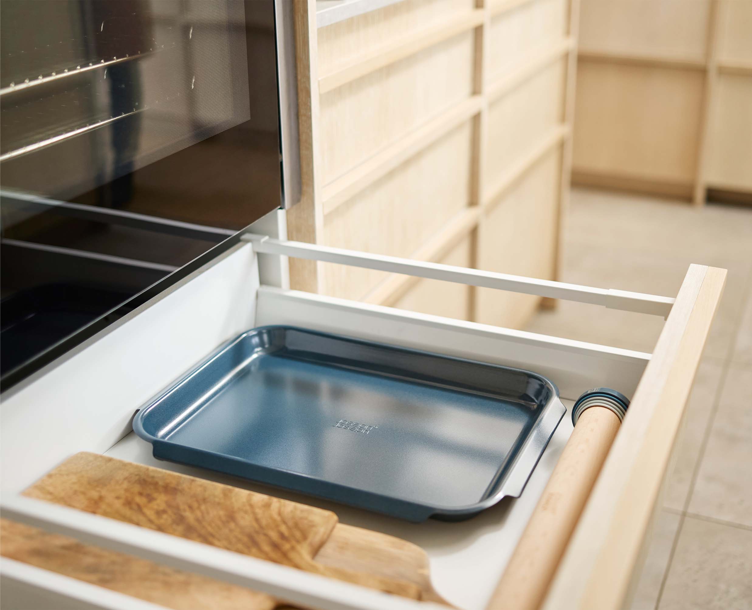 Nest™ Bake Non-Stick Large Blue Baking Sheet - Image 3