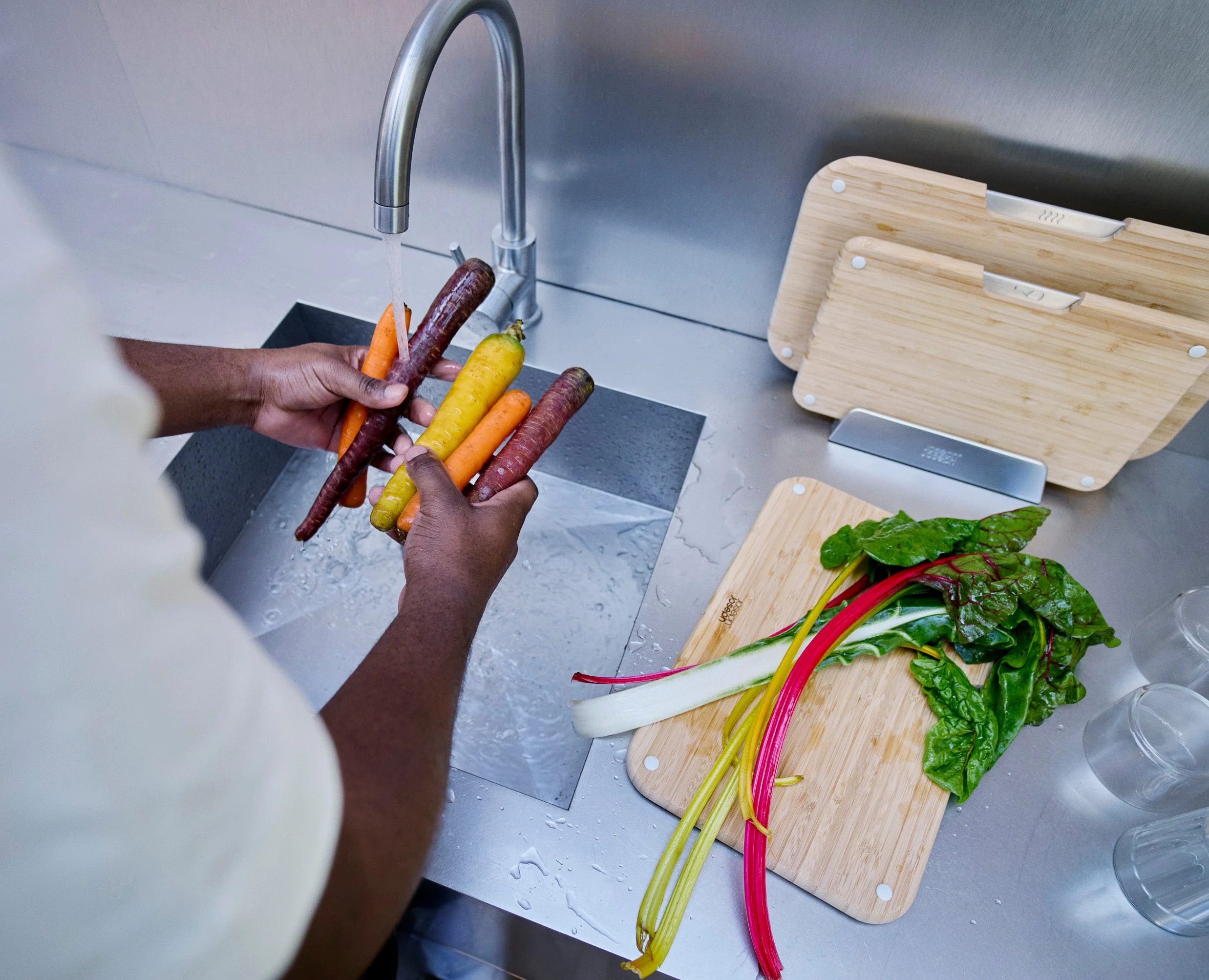 Nest™ Boards 3-piece Bamboo Chopping Board Set - Image 5