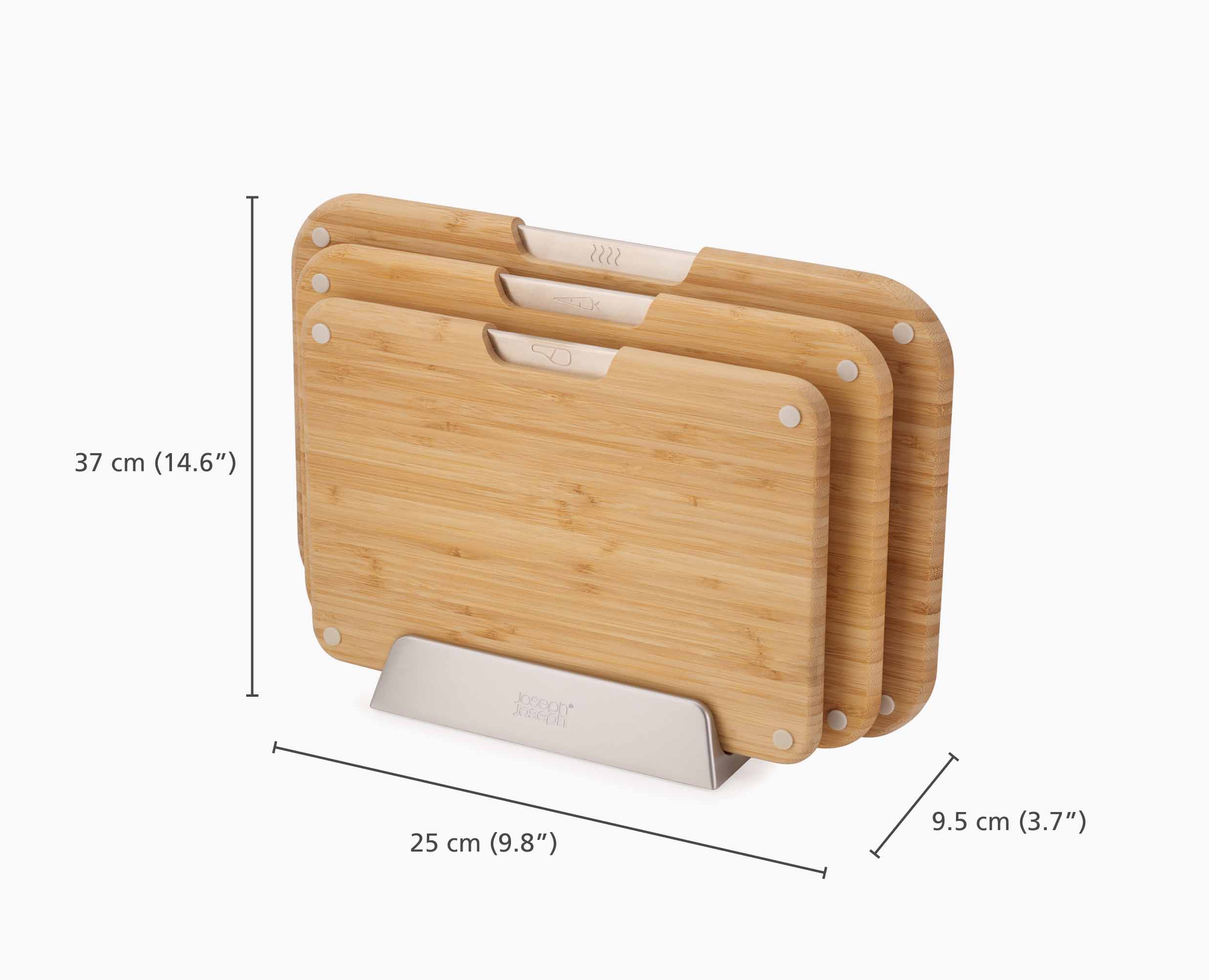 Nest™ Boards 3-piece Bamboo Chopping Board Set - Image 7