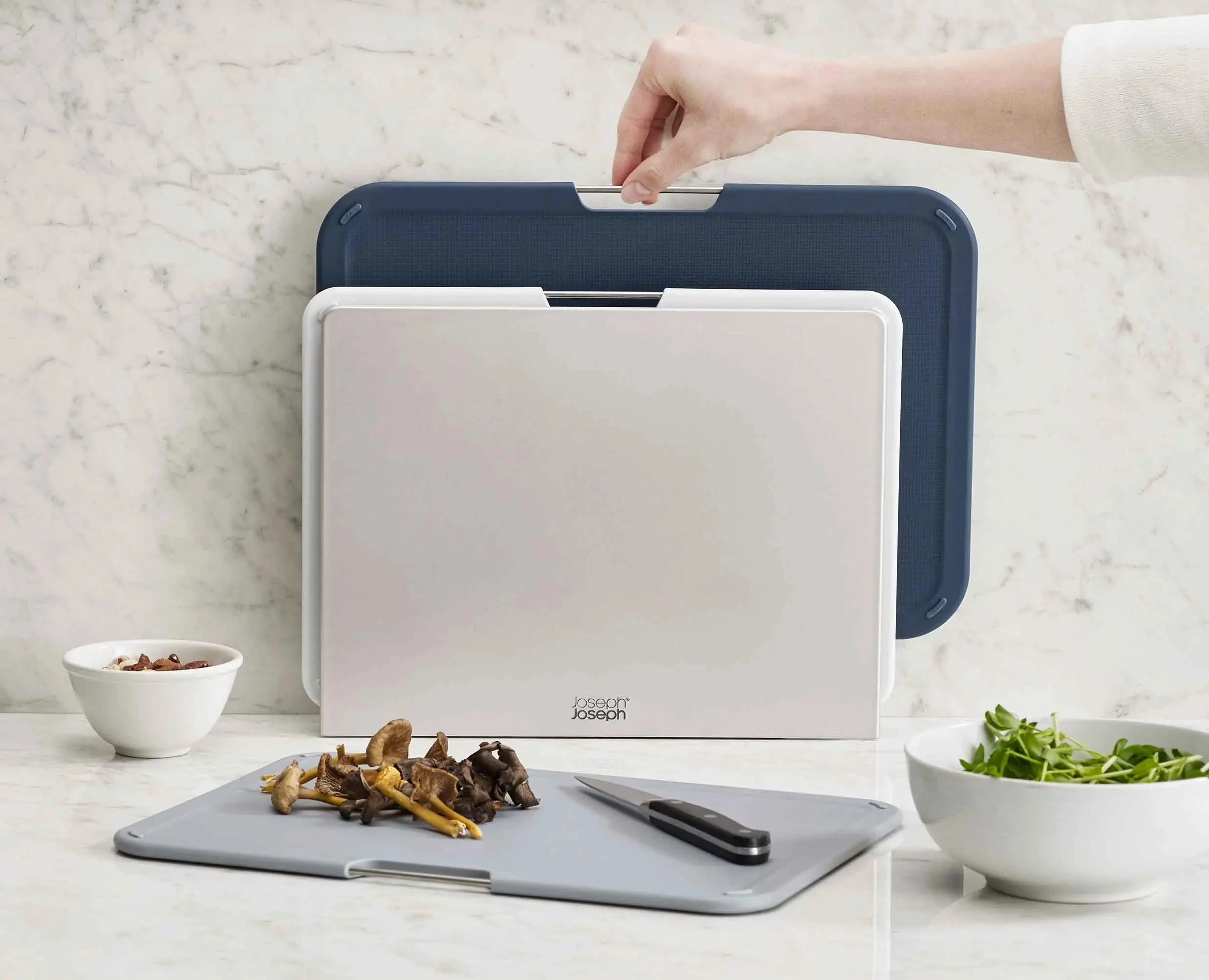 Nest™ Boards 3-piece Gray Cutting Board Set - Image 3