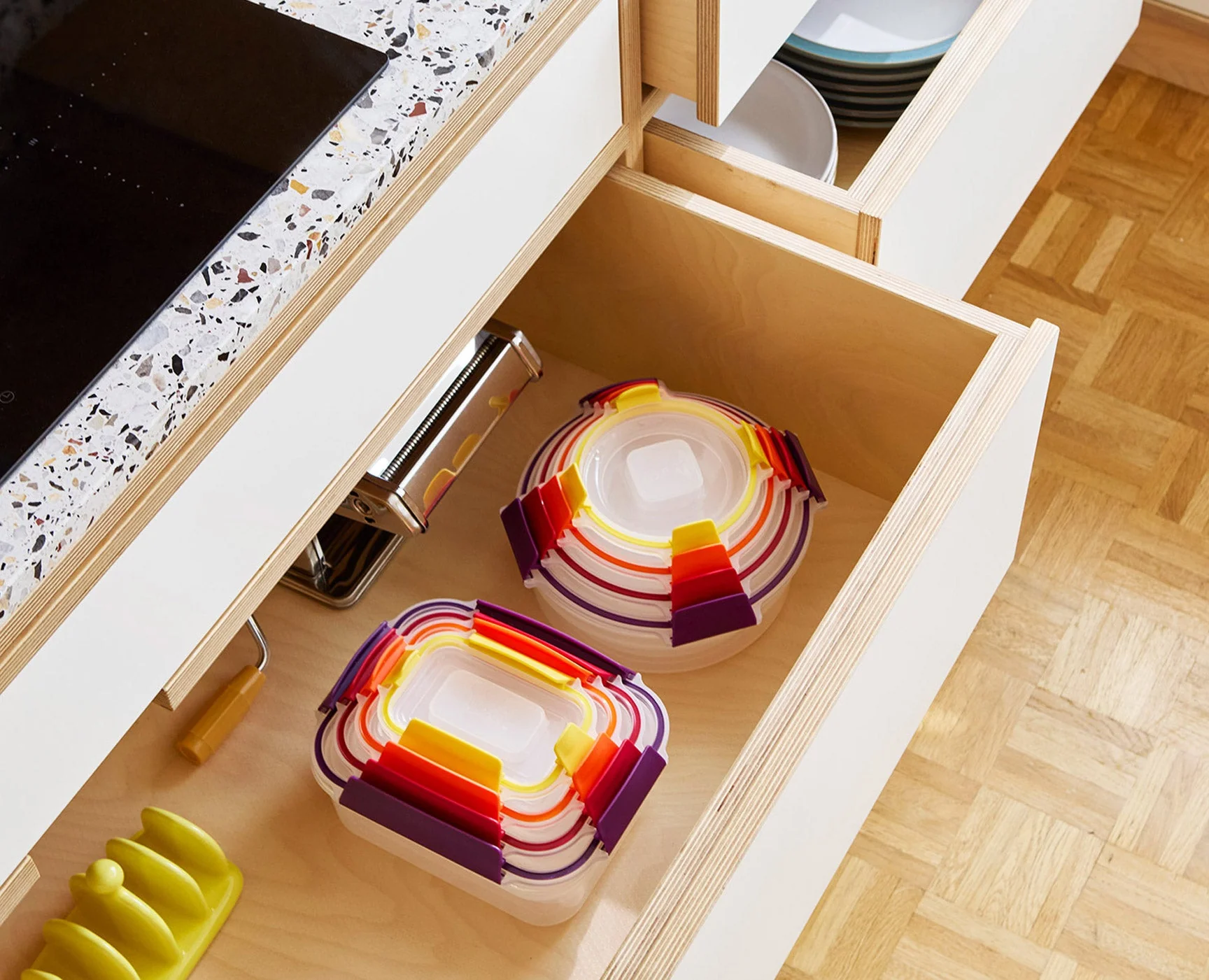 Nest™ Lock 16-Piece Multicolor Mixed Food Container Set - Image 3