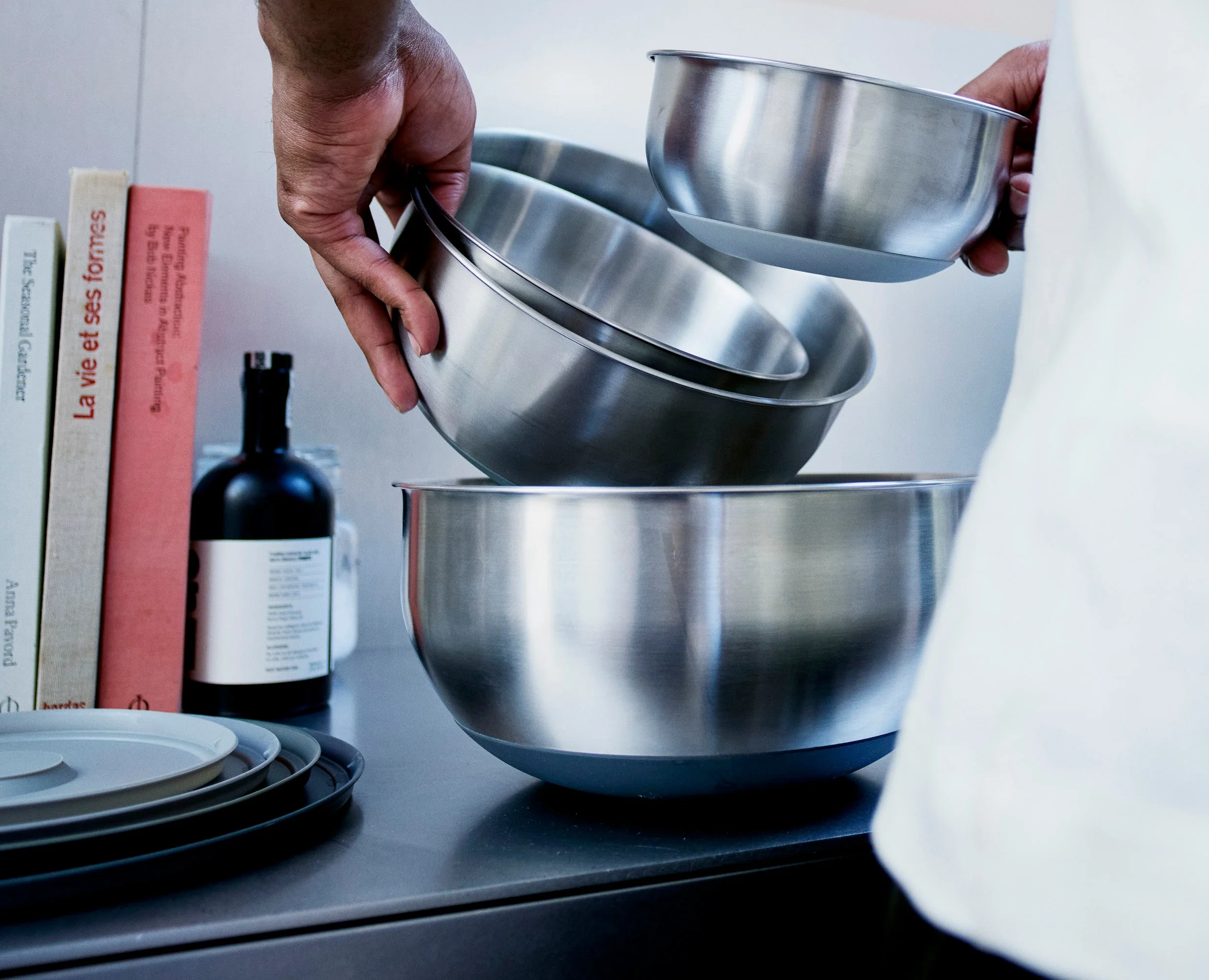 Nest™ Prep&Store Stainless-steel Bowl Set - Image 3
