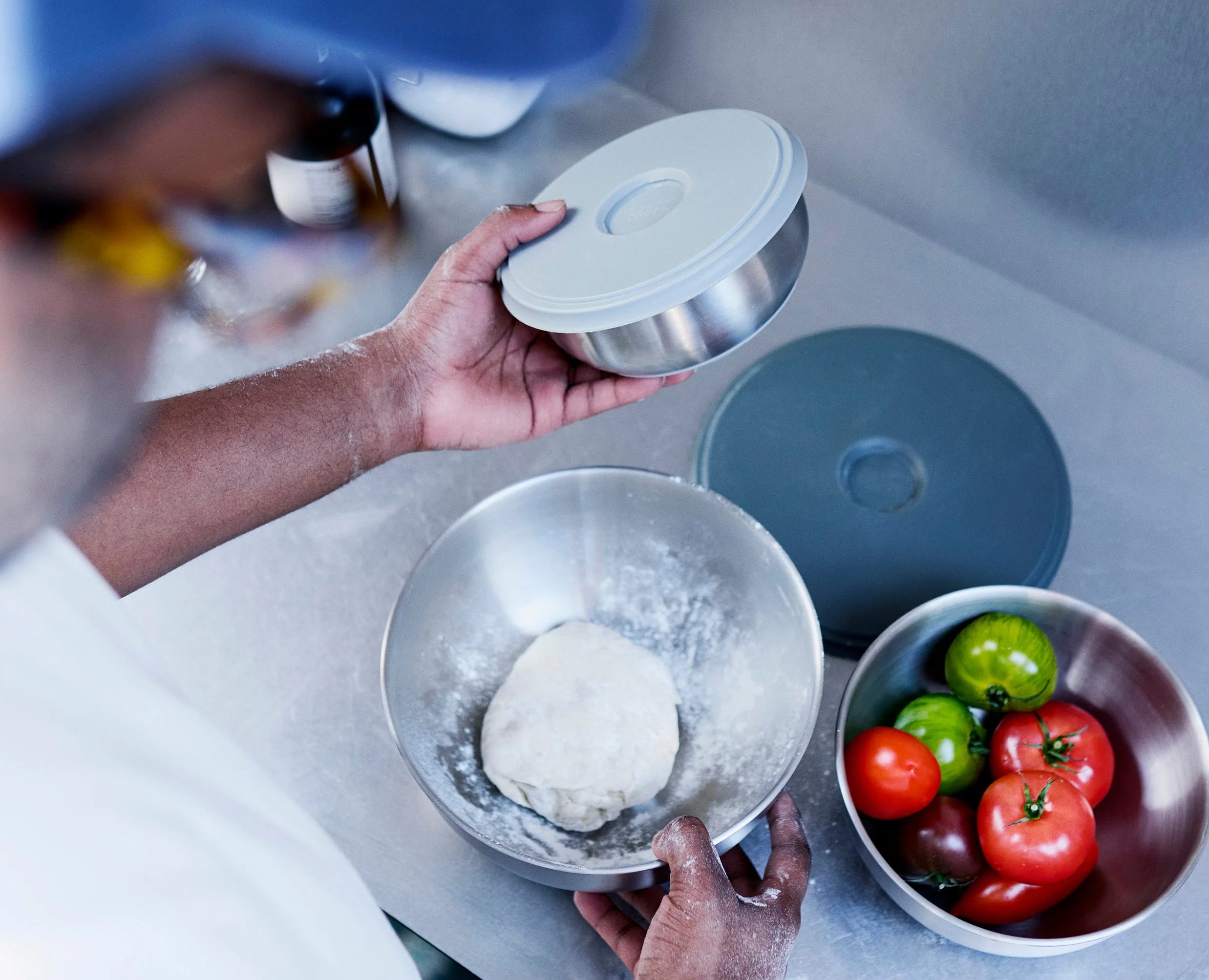 Nest™ Prep&Store Stainless-steel Bowl Set - Image 4