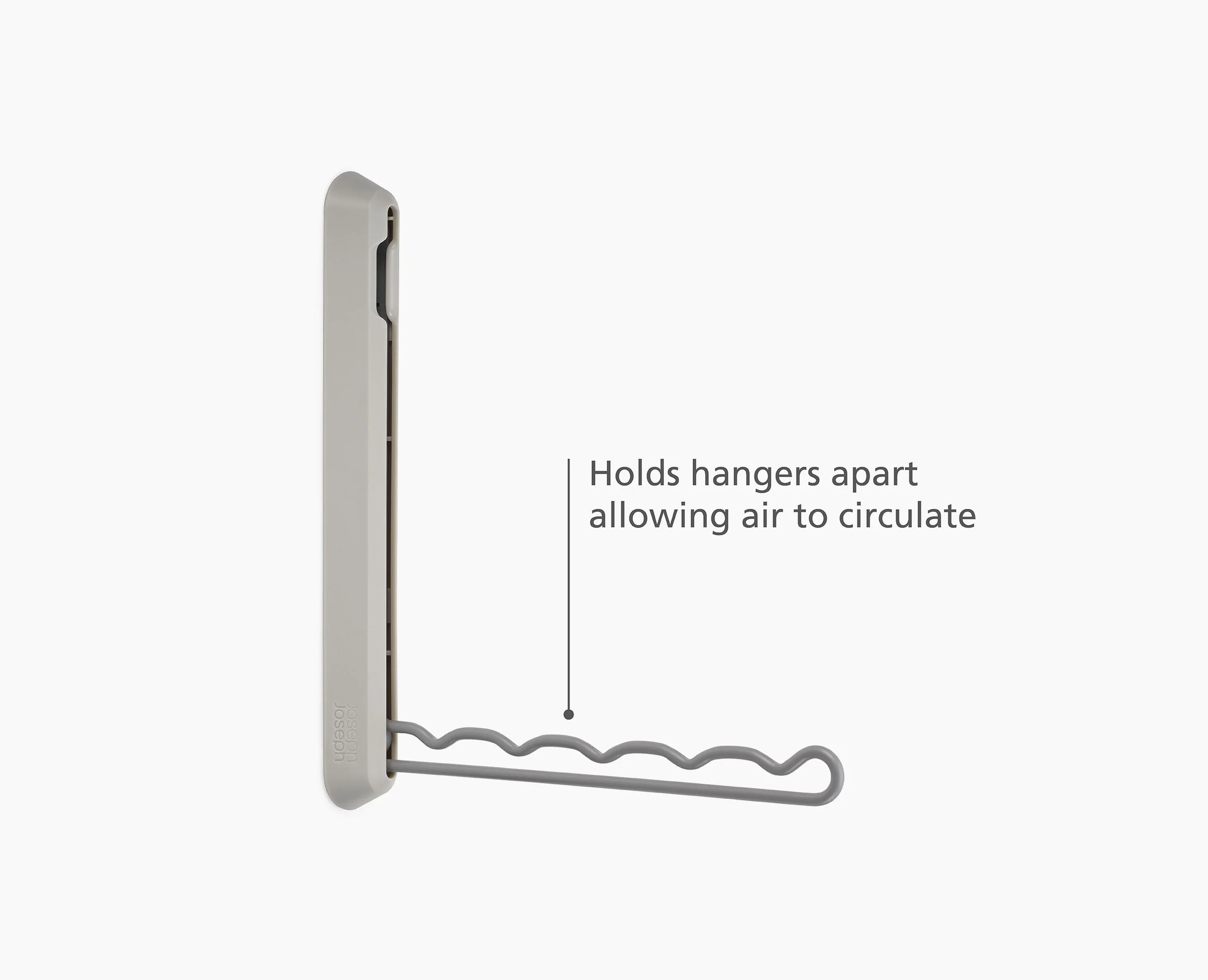 Orderly™ Ecru Retractable Hanging Rack - Image 9