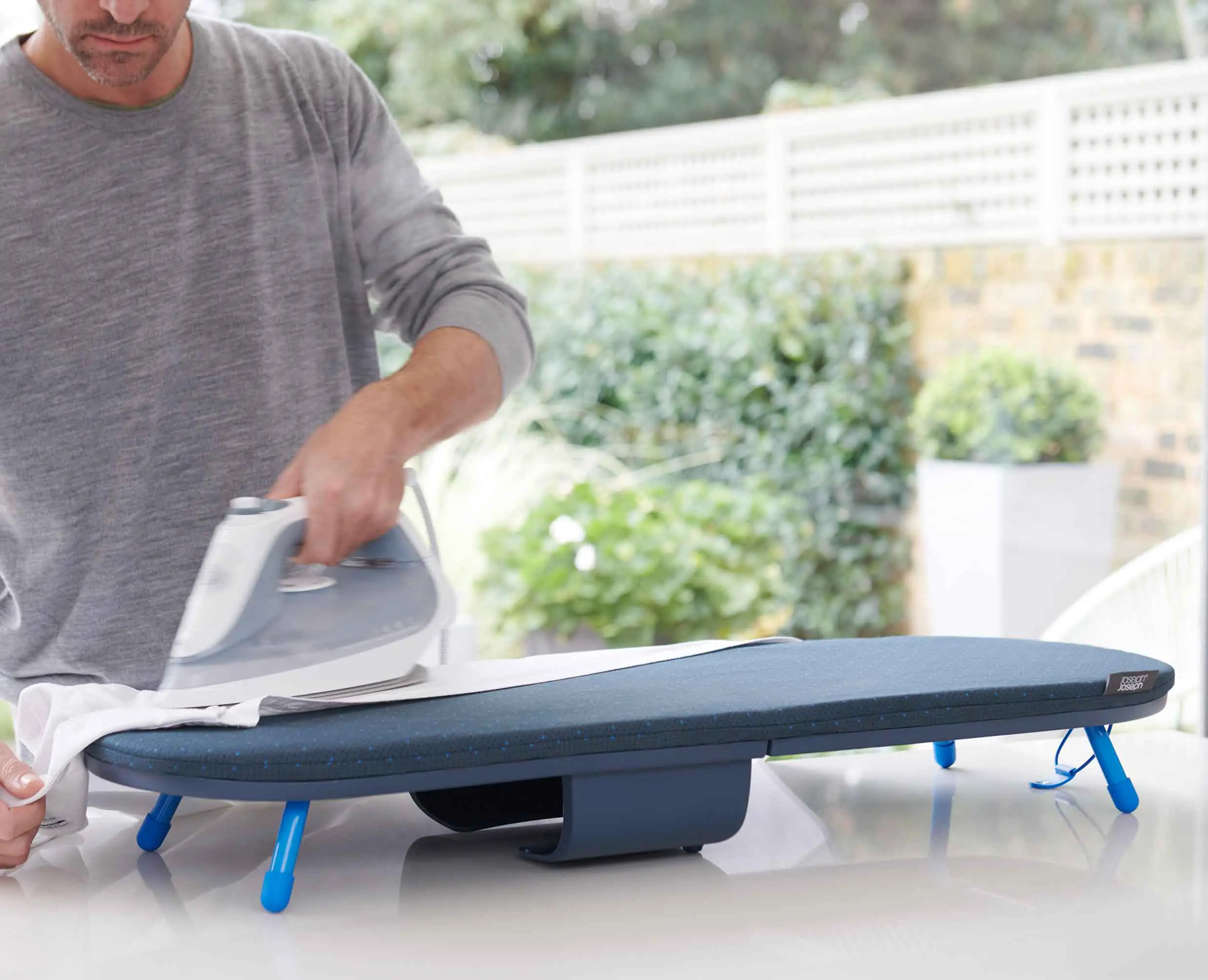 Pocket Plus 35" Advanced Blue Ironing Board Cover - Image 3