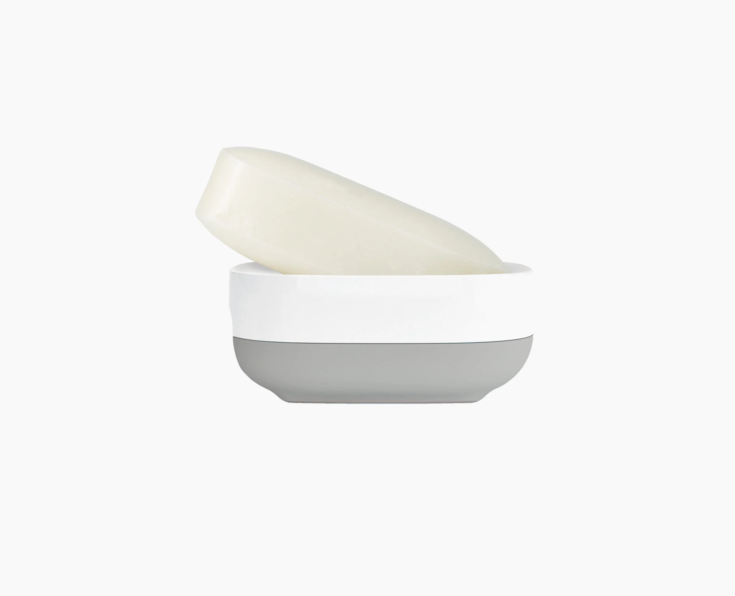 Slim™ Compact Light Gray Soap Dish - Image 5