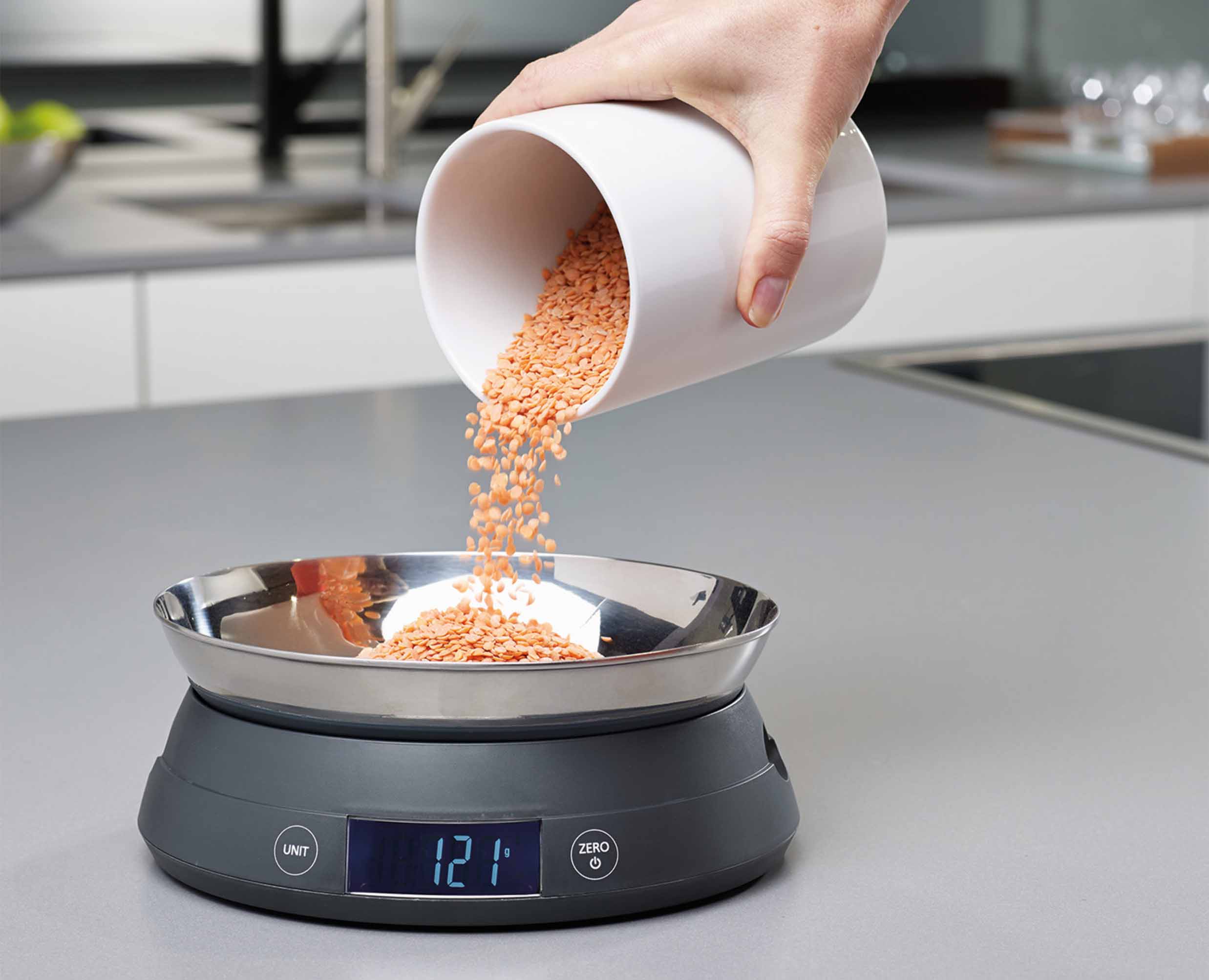 SwitchScale™ Gray Kitchen Scales - Image 3