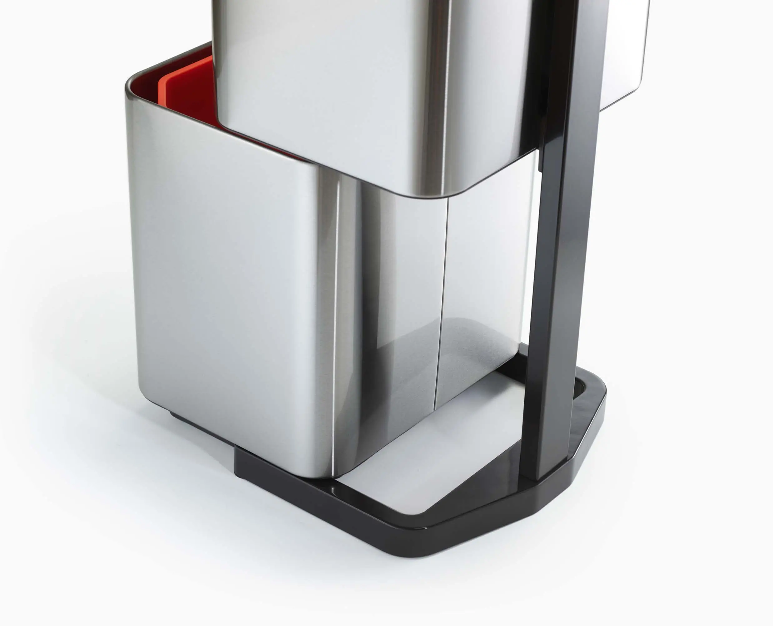 Totem Max 60L Stainless-steel Waste & Recycling Trash Can - Image 7