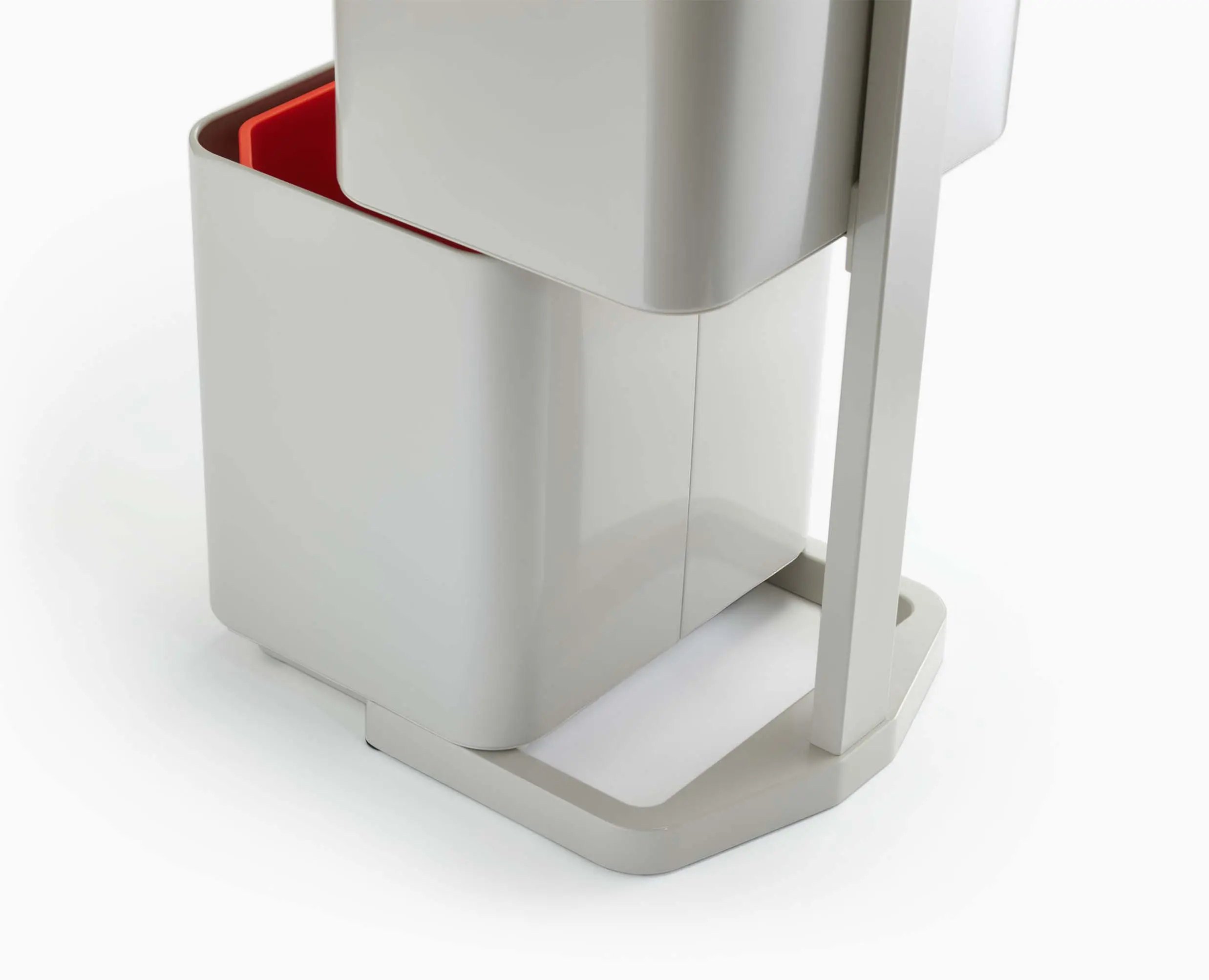 Totem Max 60L Stone Waste & Recycling Trash Can - Image 7
